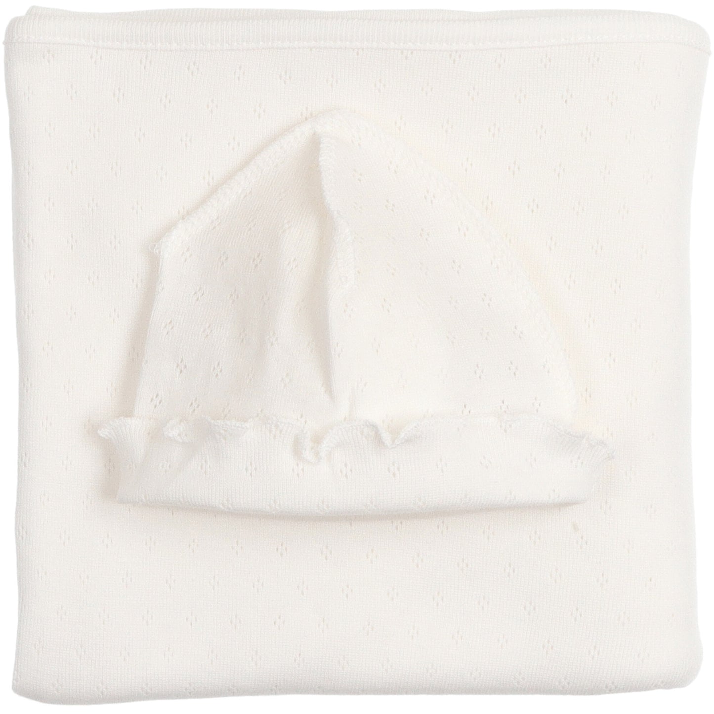 set-due-pezzi-cappellino-e-copertina-in-cotone-traforato-colore-bianco-latte